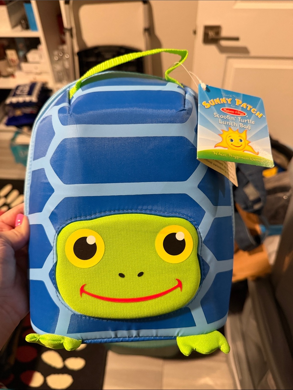 Sunny Patch Melissa and Doug insulated lunch bag and matching container